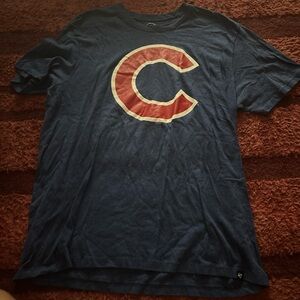 Men's Blue Graphic T-Shirt